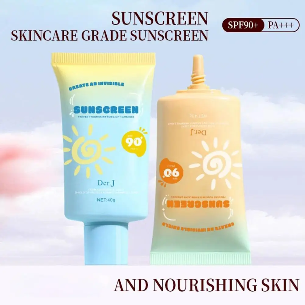 

SPF 90 Hydrating Sunscreen Cream Non Greasy Facial Protector And With Whitening Body And Moisturizing X2R6