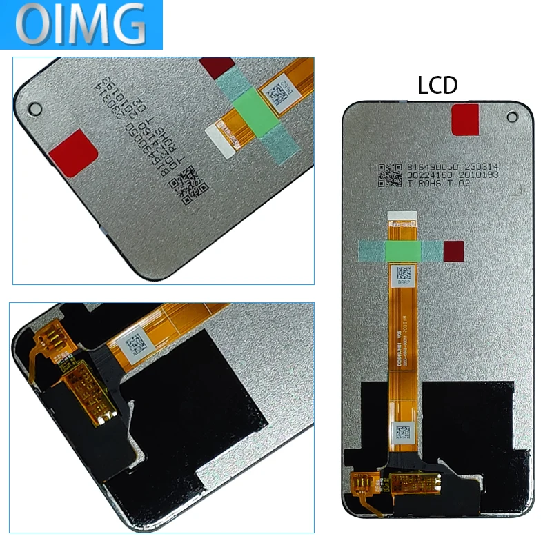 For OPPO Realme 7 5G LCD Display With Frame Touch Screen Panel Digitizer Replacement Parts RMX2111