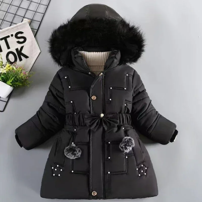 Winter Coat for Girl Velvet Jacket and Cotton Jacket Fashionable Boy Winter Jacket Kids Jackets for Girls Outerwear Ropa De Niña