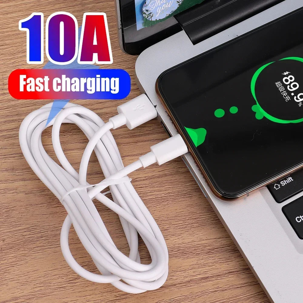 10A Fast Charging Micro USB Cable Android Charger Cord for Samsung Galaxy S6 S7 Andriod Mobile Phone Camera Monitor Power Bank