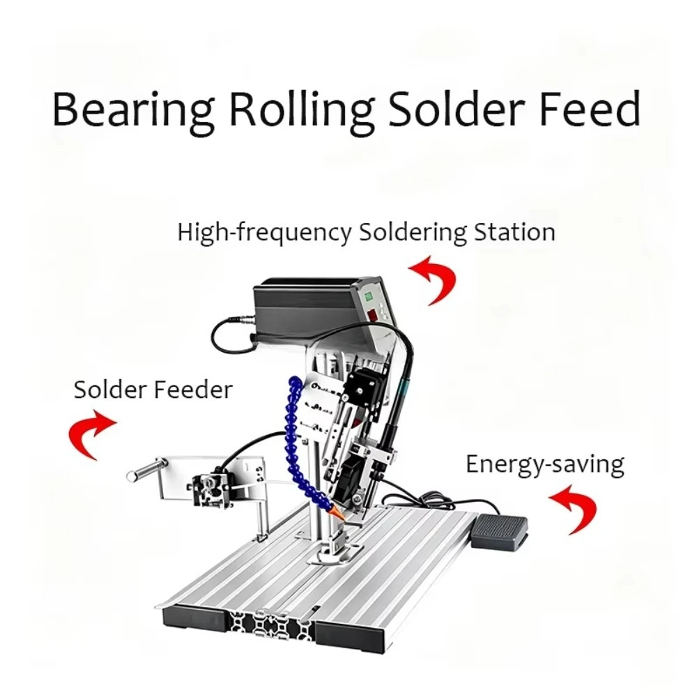 New product launch: Small electronic processing machine with simple operation, reliable performance, and small welding machine