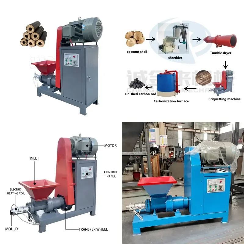 Sawdust Biomass Extruder Machine Production Line