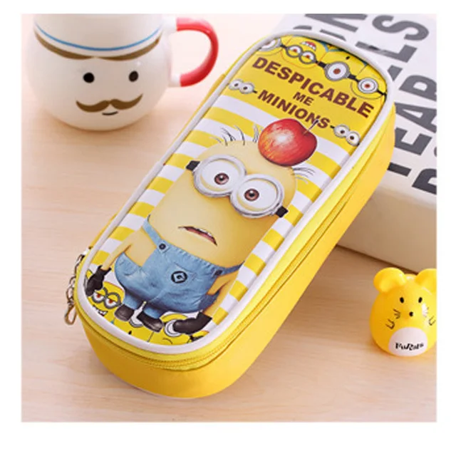 Cartoon Pencil Case Kawaii Large Pen Bag Box Cute Students Pencil Cases Lovely Stationery Bag Kid Gifts School Office Supplies