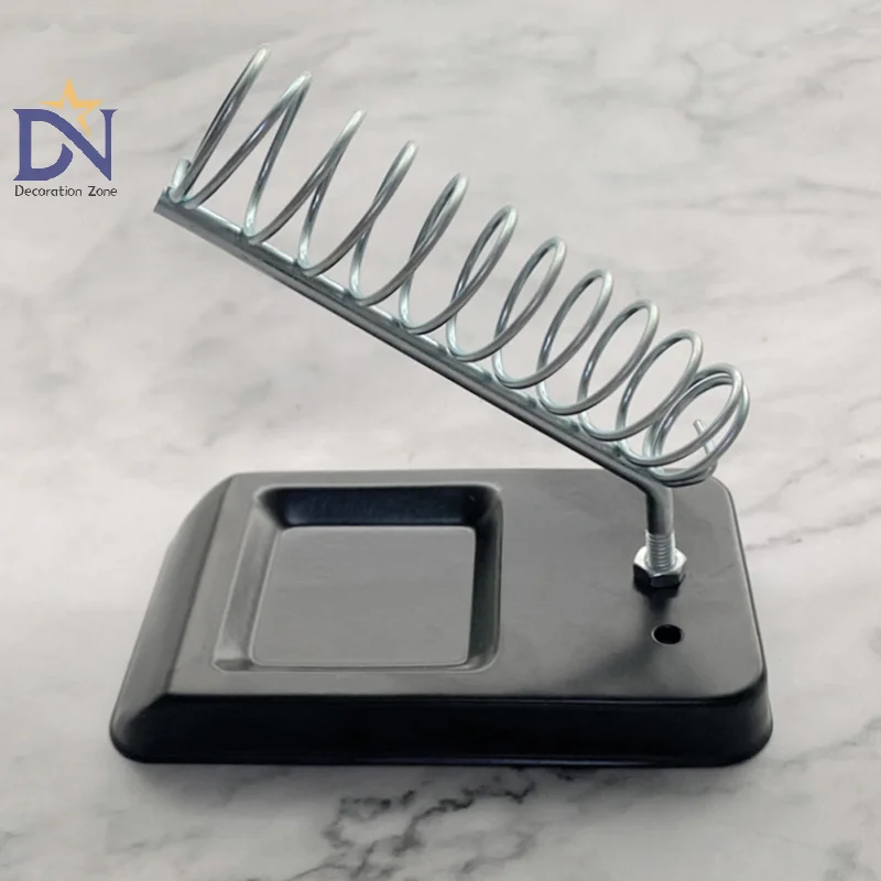 取り外し可能なはんだごて金属ベースサポート、長方形スタンドホルダー