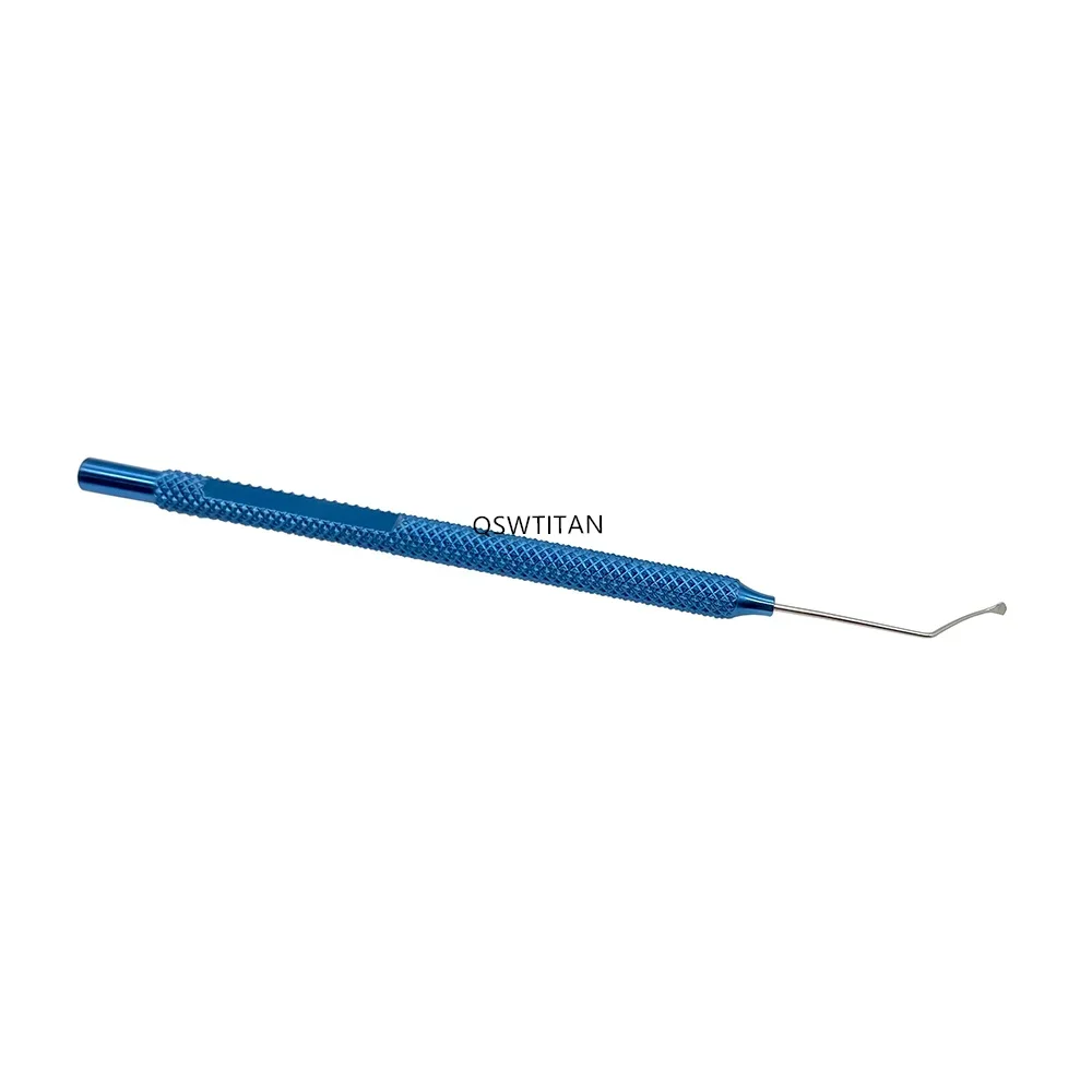 Ophthalmic Hook Epithelial Microhoe For LASEK Procedure 10mm angle to tip Eyes Surgical Instrument