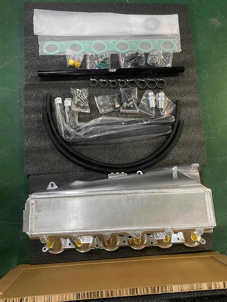 JTLD Hot Sell CNC Billet End Tanks Gen 2 B58 Charge air Cooler Intake Manifold for M340i B58 G20 G29 Supra A90 3.0T 2020+