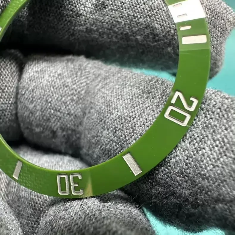 4th clean Green Submersible ceramic BEZEL press in style compatible with 126610 41RX