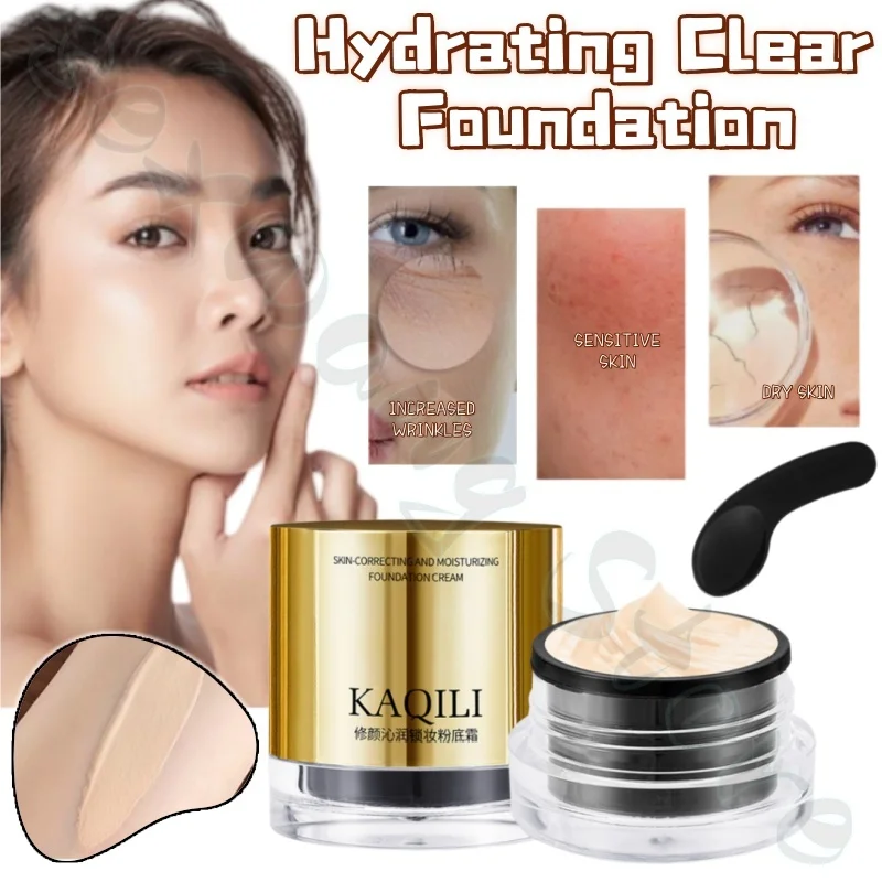 

Увлажняющий тональный крем для макияжа 30 мл, скрывающий поры, выравнивающий тон кожи, увлажняющий, придающий коже чистый и естественный вид.