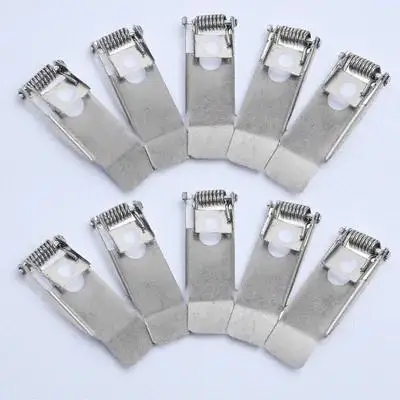 

10pcs Downlight Spring Clips For Panel Lamp Ceiling Light Fixtures Universal Mounting Hardware Lighting Accessory Tool Parts