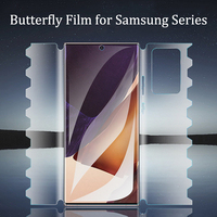 Butterfly Hydrogel Film for Samsung Galaxy S23 S24 S25 S20 S21 FE S22 Ultra S21 Plus S20 S9 S10 Plus Note 10 20 Ultra Not Glass