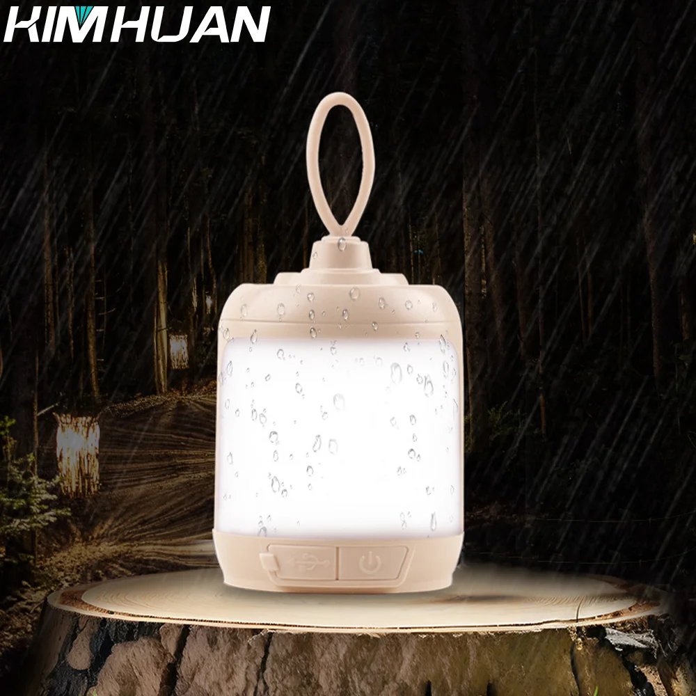 New Mini Outdoor Camping Light Ambient Light USB Rechargeable LED Light High Brightness Illumination Portable Tent Light