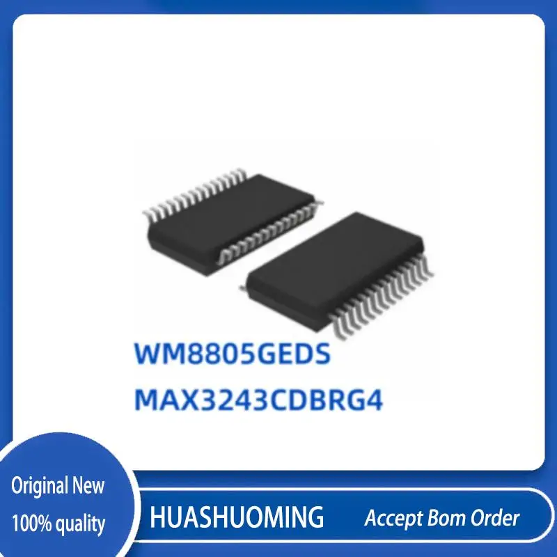 10Pcs/Lot  WM8805GEDS WM8805G   MAX3243CDBRG4   MAX3243 SSOP-28