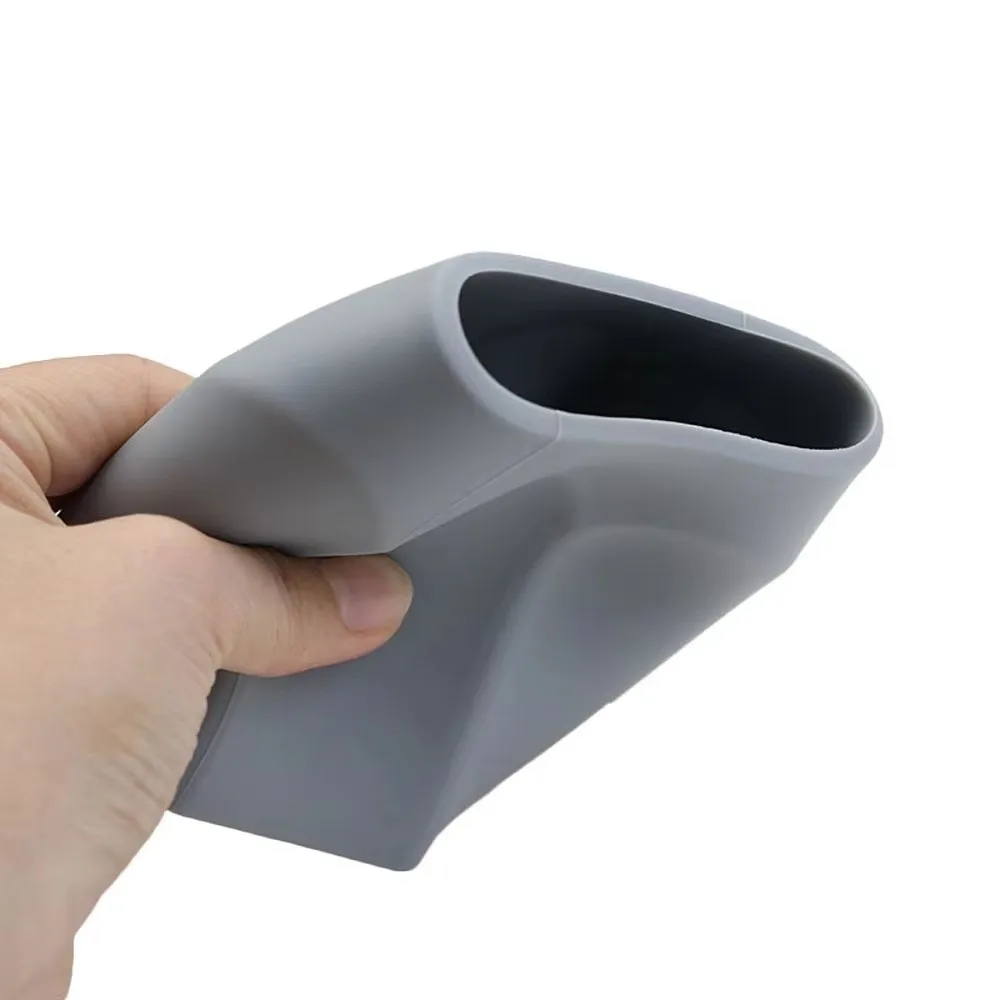New Silicone Pen Holder Anti-slip Hexagonal Desktop Pencil Holder Storage Box Office Students Stationery