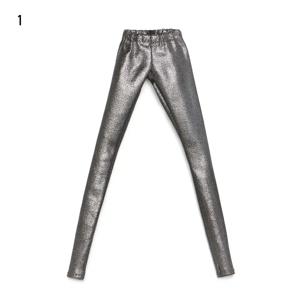 High quality 1/6 PU Leather Elastic Shorts Bottom Pants  Clothes Dolls Accessories