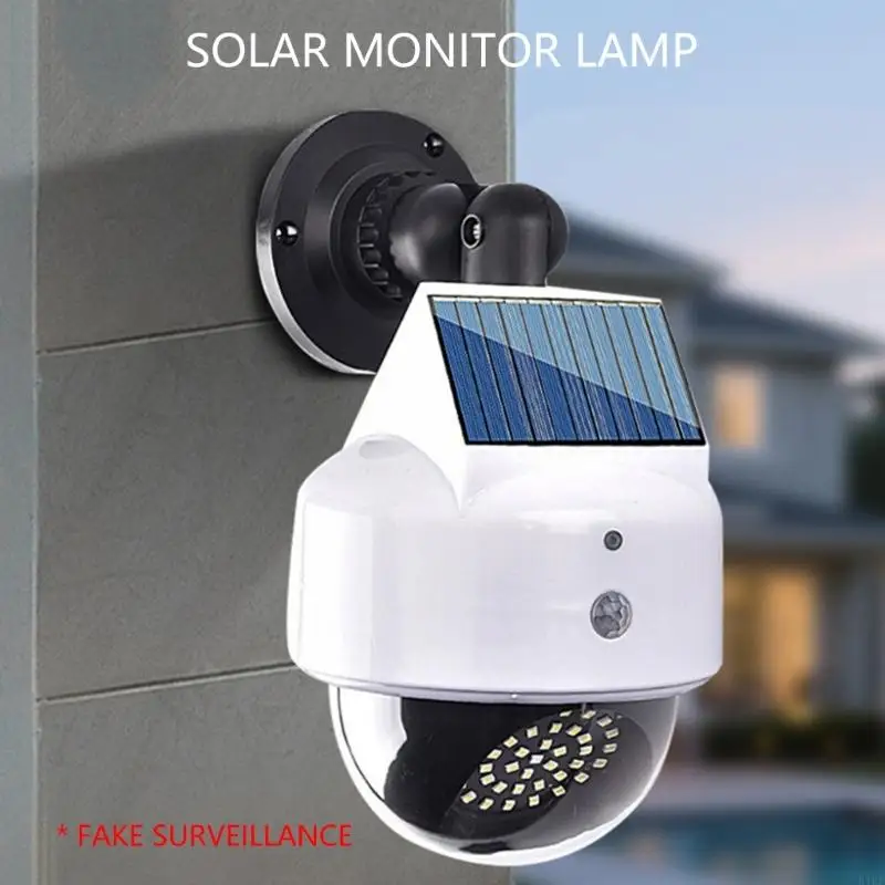 كاميرا مراقبة وهمية لمحاكاة الكاميرا على شكل قبة، مع كاميرا محاكاة للضوء، 3 أوضاع قابلة للتعديل K1KF