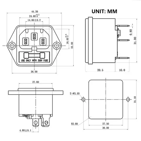 10 best sales IEC-kontakt - №7