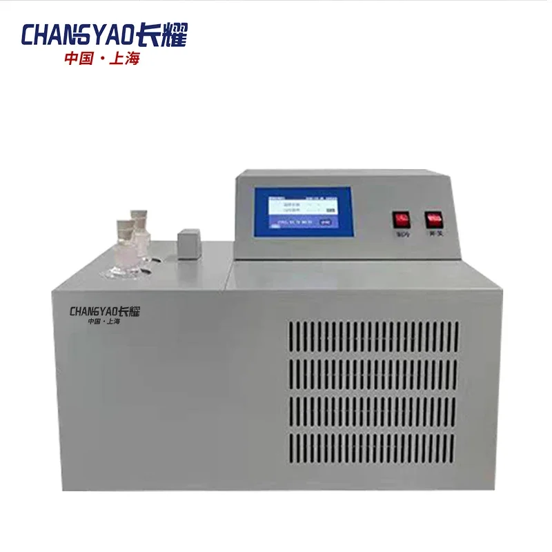 Full-Automatic Pour Point Tester Lubricating Oil Insulation Oil Analyzer Petroleum and Diesel Products Cold Filter Point Tester