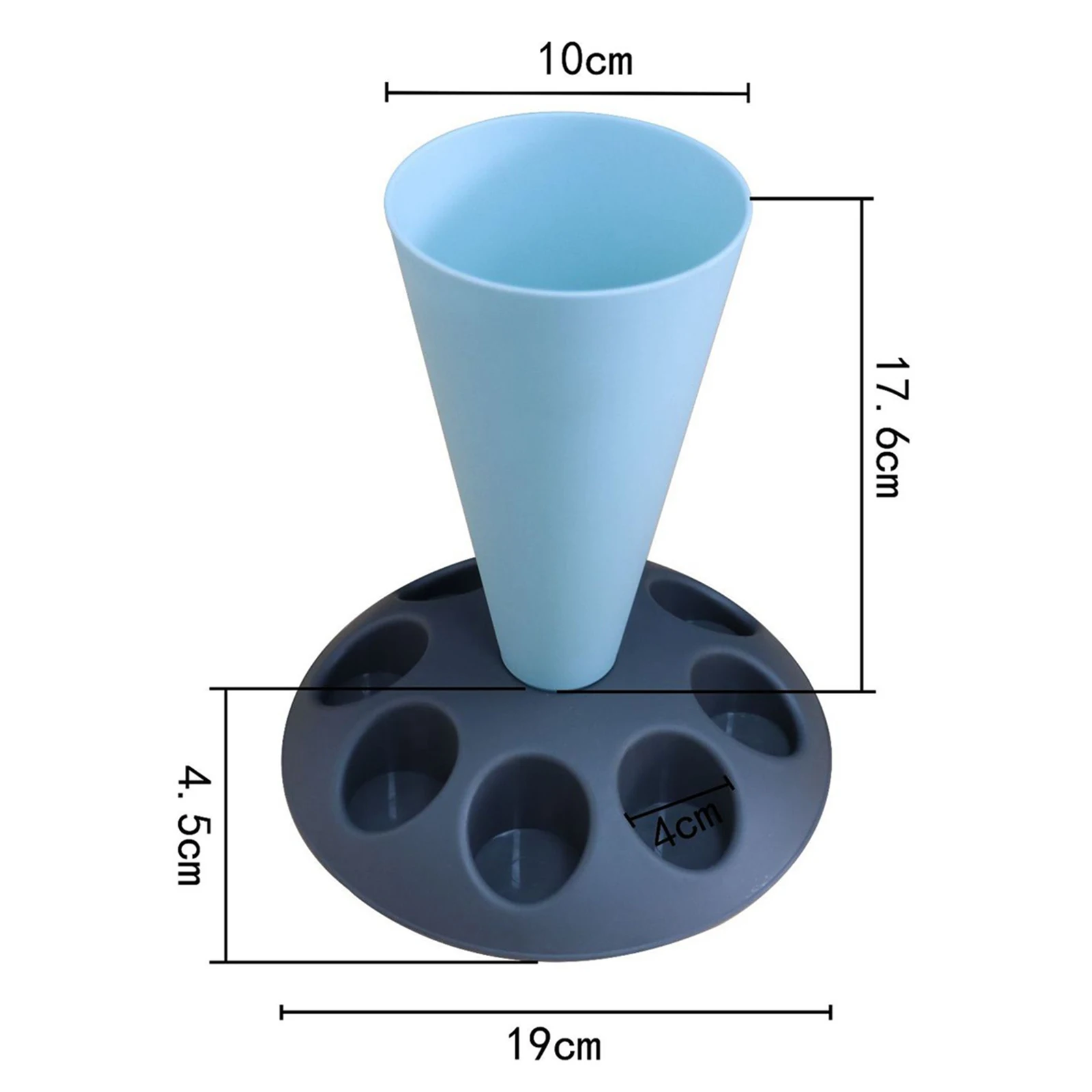 Pastry Bag Stand Cookie Decorating Cream Icing tip rack Shelf Cupcake Nozzle Piping Bag Rack Frosting Bag Holder for Kitchen