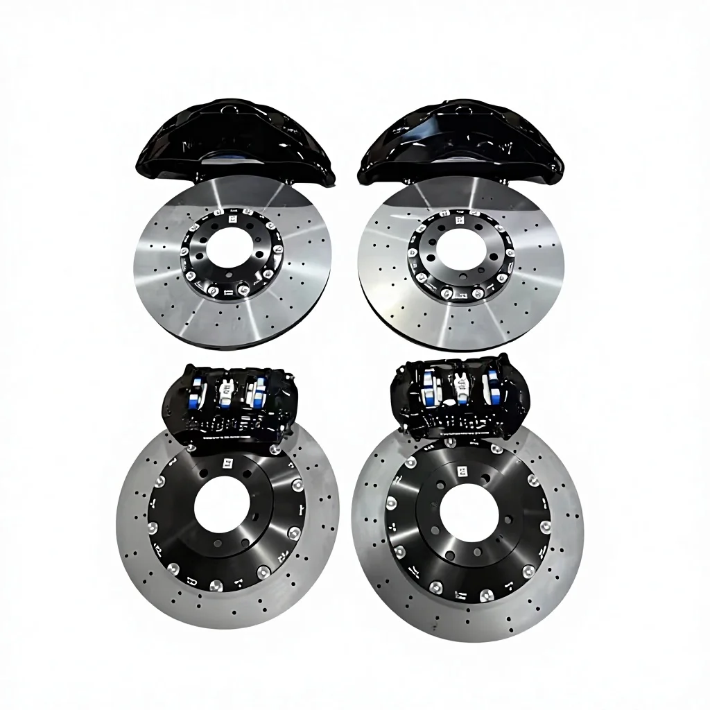 Racing Front Brake Caliper 10 Piston Big Brake Kit With Ceramic Rotor Universal Fit For Land Rover For Defender LR2 LR4