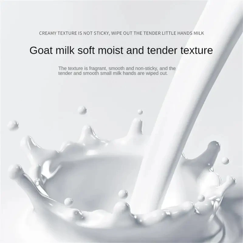 Whitening Hand Cream Goat Milk Nourishing Anti-Aging Wrinkle Removal Anti-Crack Moisturizing Repair Hand Care Korea Skin Care