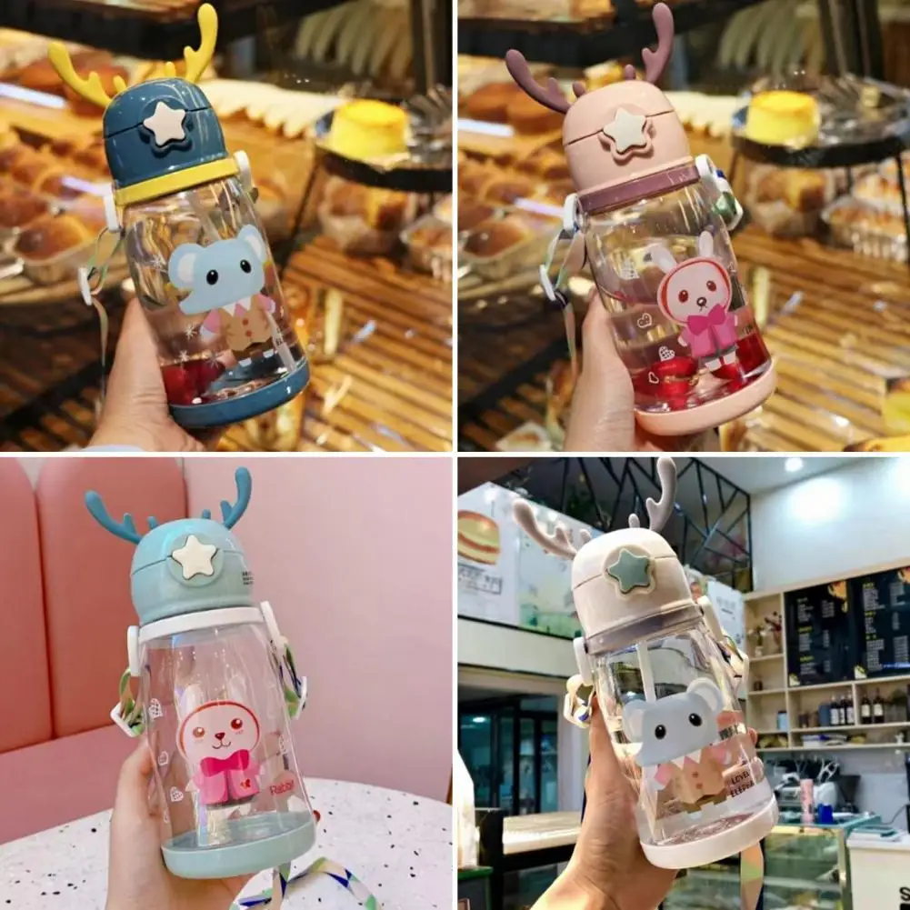 600ml מים עם קרניים יפה – גורה אסתטית לילד, ללימודים ולטיולים