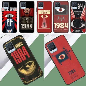 1984 George Orwell 책 신규 케이스, Realme 10 9 11 Pro Plus GT Neo 5 2T 3T C11 C15 C21Y C25s C30 C31 C33 C35 C55 커버 