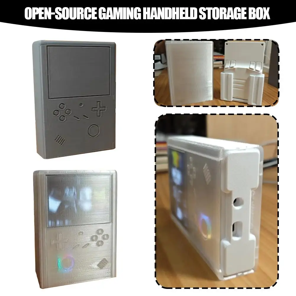 For RG 40xxV Open-source Gaming Handheld Storage Box Game Video Console Handheld W0C6