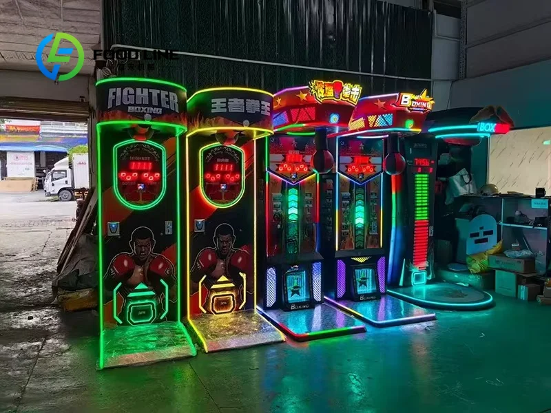 Hot Sale Arcade Game Coin Operated Boxing Punch and Drumming Machine Metal and Plastic