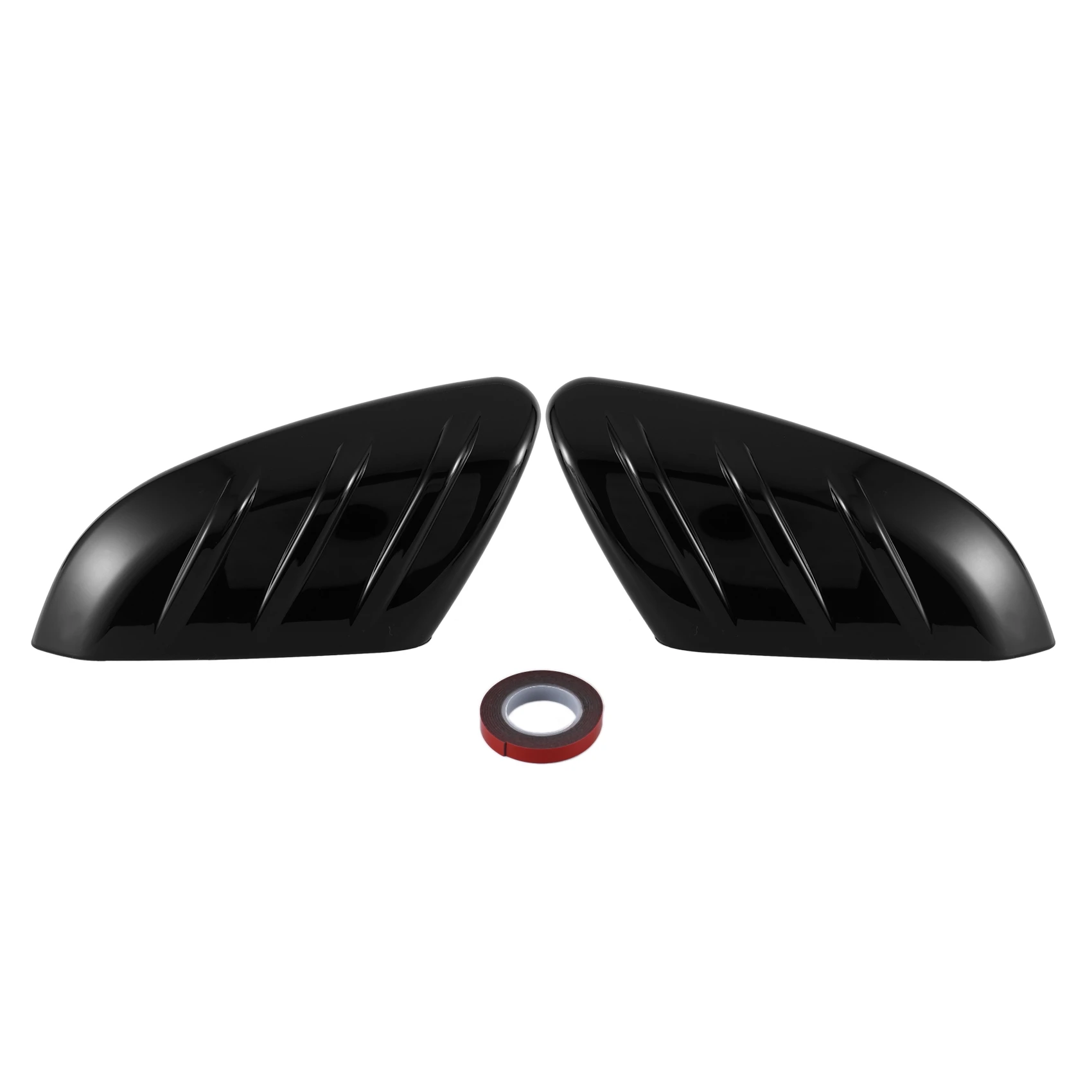 

Side Door Rearview Mirror Cover Trim Cap for Honda Civic 2016-2020 Gloss Black