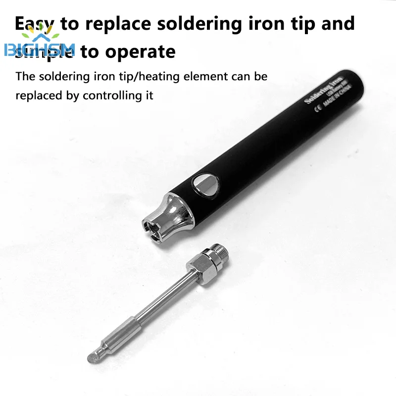 Wireless Charging Electric Soldering Iron Solder Iron 5V Convenient Low Voltage Electric Soldering Pen Household Tools