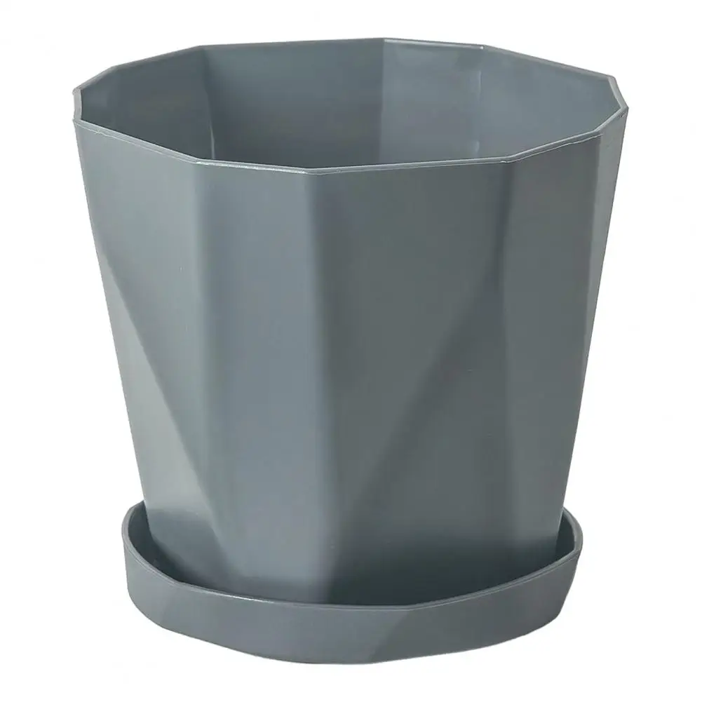 Modern Planter Modern Design Plant Container Modern Decorative Plant Pot with Drainage Holes Matching Saucer Indoor for Pothos