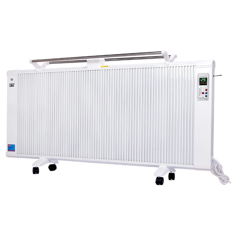 

Carbon Fiber Electric Heater Wall-Mounted Bedroom Carbon Crystal Heater Bathroom Household Inverter Energy-Saving Fast Heating