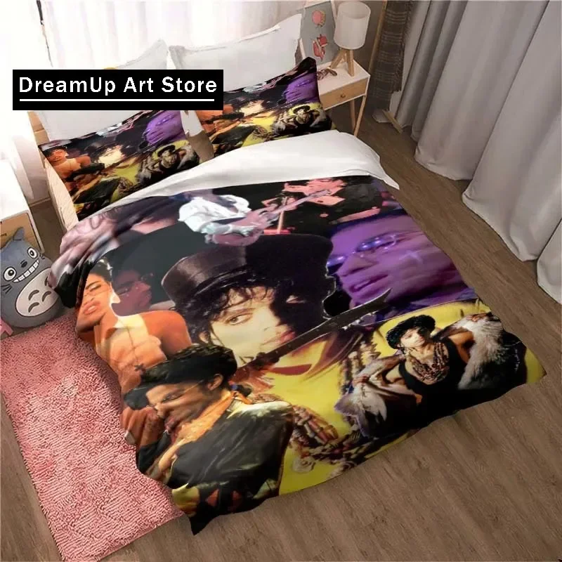 

P-Prince Rogers Nelson Sheets Quilt Covers Bedding Dormitory Sheets Three-piece Bedding Set Three-piece Soft Warm Bedding Set