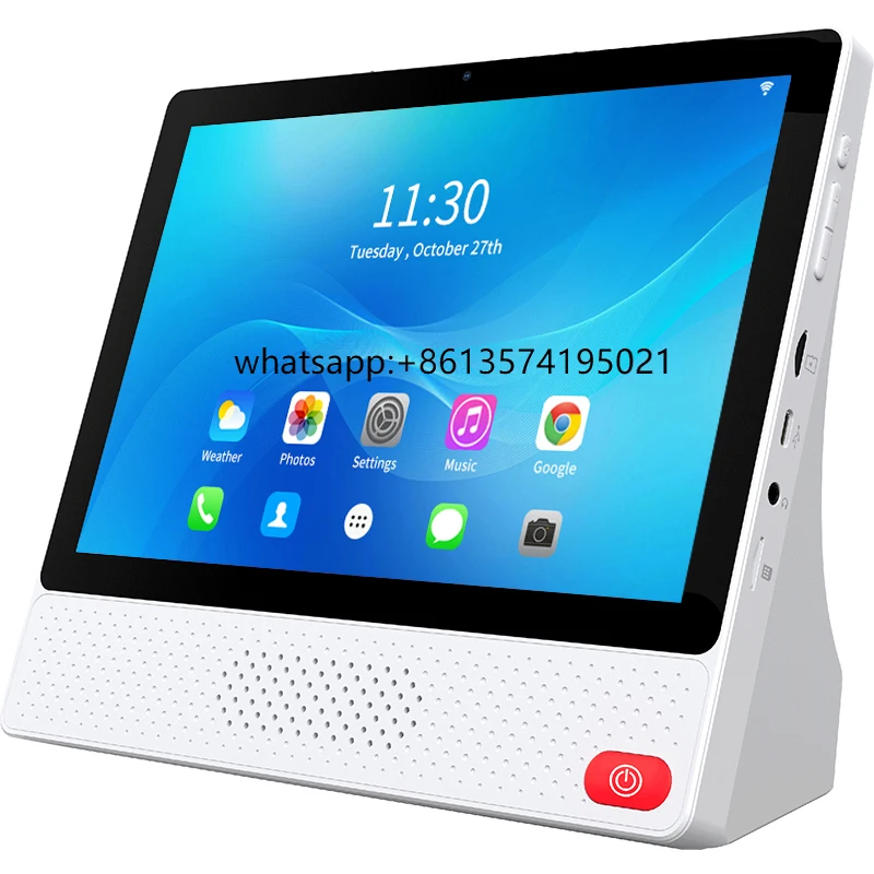 

Smart Speaker with Screen Display 10.1 "Android HD Touch Screen Home Speaker Desktop Smart Speaker