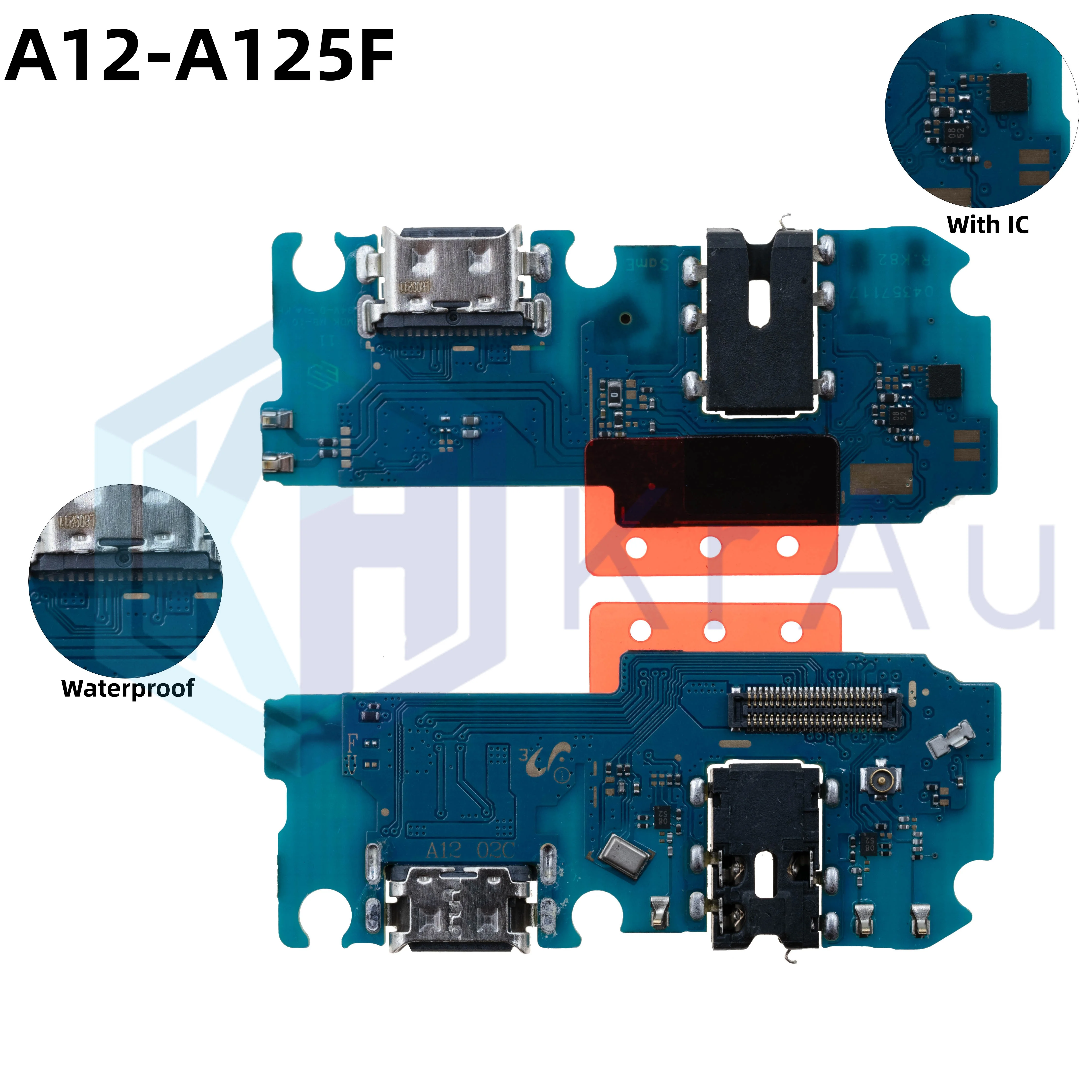 For Samsung Galaxy A12 A12S A125 A125F A127F Charging Port Board Flex Cable USB Charging Dock