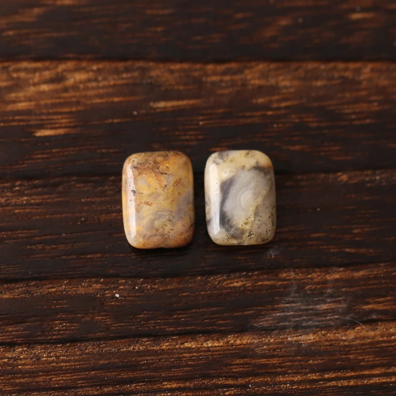 

Бусины из натурального камня Crazy Agate 14x10x5 мм 2,5 г для DIY серьги и браслет ручной работы, ювелирные изделия, простой драгоценный камень для женщин