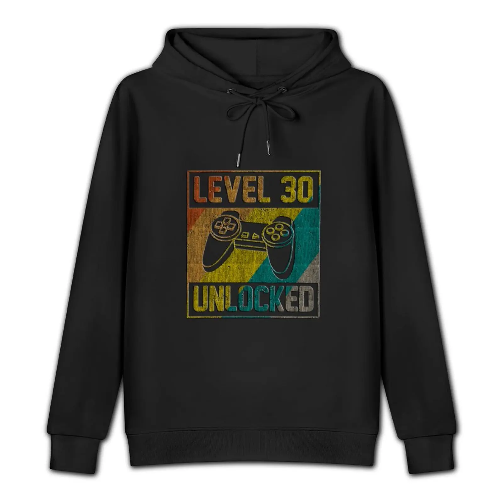 30th Birthday Gift Level 30 Unlocked Pullover Hoodie korean clothes men wear hoodies and sweatshirts new