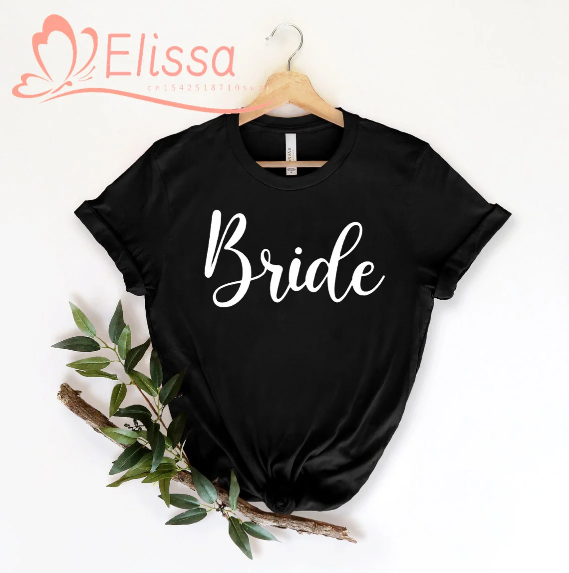 Bachelorette Team Bruid T-shirt Estisch Wedding Party Ulzzang T-shirt Cato Vrouwen Thee Bruid Korte Vrouwen Tops Drop Schip