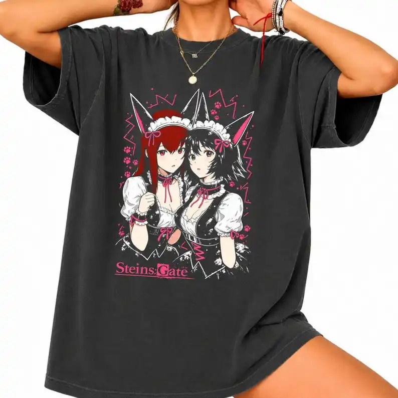 Super Popular Anime Print Series, Casual and Comfortable Retro Character T-shirt, Fashionable Trend, Home Preferred