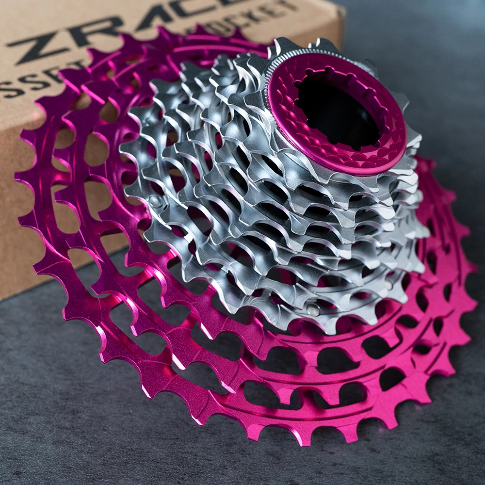 ZRACE ALPHA EX 11-Gang HG-Kassette für Rennräder, extrem leicht, CNC-gefräst, vollständig hohl und superleicht, 11-Gang-Kassette – Detail 10