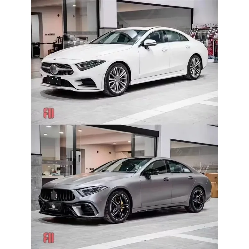 Spare Parts For CarsFront Rear Car Bumper For CLS 19-21 W257 C257 -GT63S Body KitsBody Kit Retrofit Kitfacelift Conversion