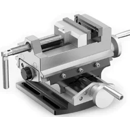 Vise wrench with double fine-tuning Precision Universal Industrial-grade Heavy-duty Workbench Flat-mouth Vise Fixed Table