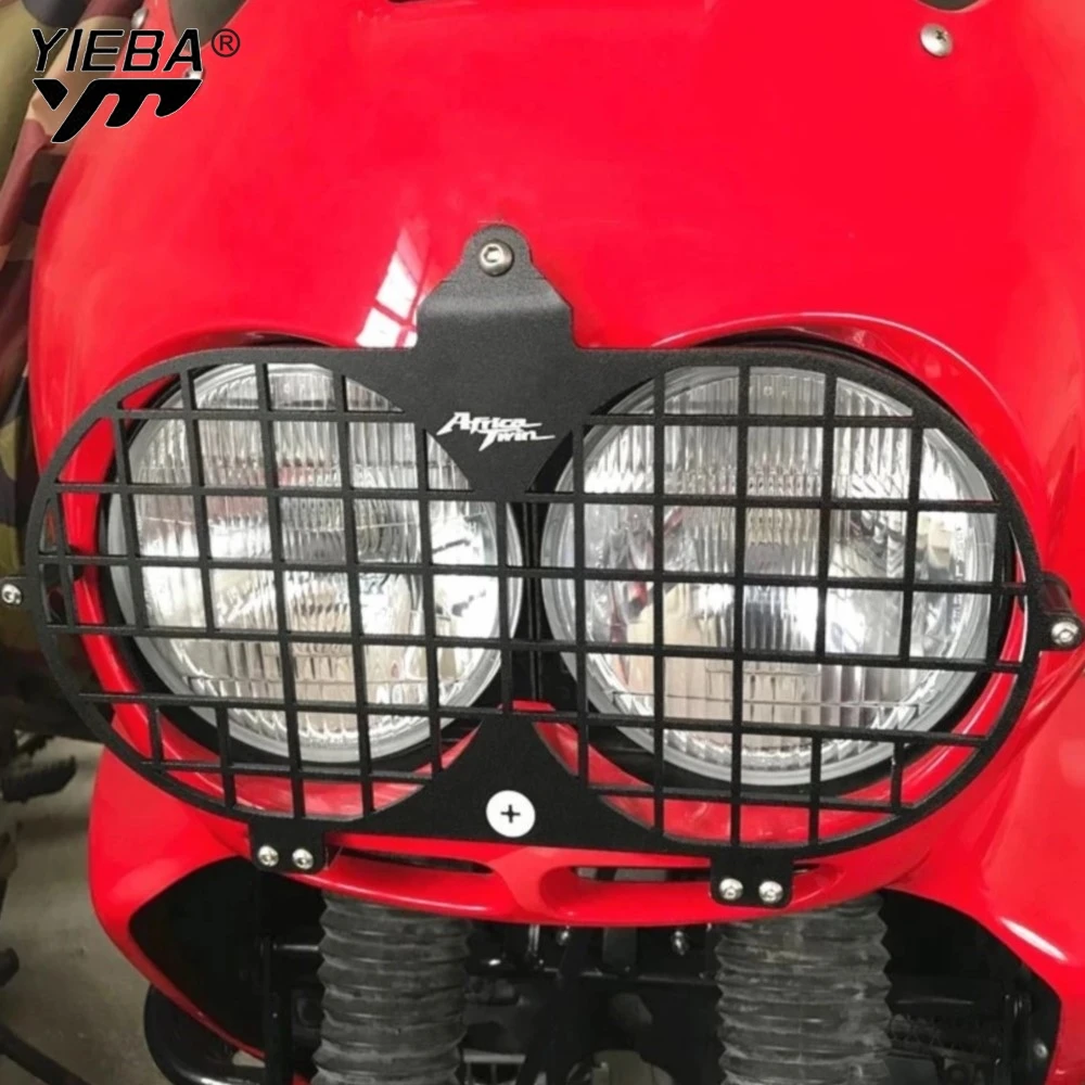 

For Honda XRV750 Africa Twin XRV 750 AFRICATWIN 1997-2002 2001 2000 1999 1998 Motorcycle Headlight Guard Cover Grill Protector