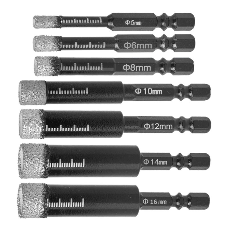 

Y6GD Diamonds Tip Drill Bit For Glass Marble Granites Drilling For Consturction