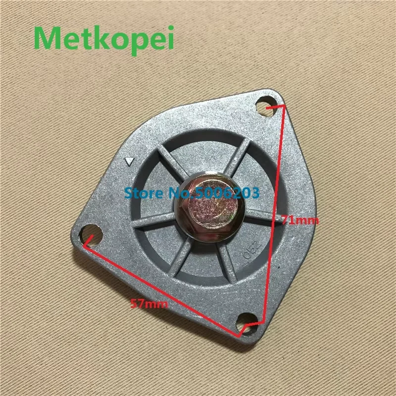 GN125 GS125 Öl-Bodenablauf-Leck-Gewindeplattenabdeckung für Suzuki 125 cc GN GS 125 Kraftstoffabdeckung Ersatzteile