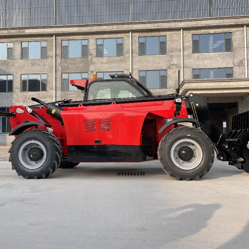 Customized Telehandler 3.5ton 7.5 Meter Telescopic Boom Forklift Loader 735 Telehander Telescopic Boom Forklift Hydrostatic Pri
