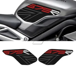 Motorcycle Side Tank Pad Protection Knee Grip Mats for Triumph Daytona 675 R 2013-2016 Sticker