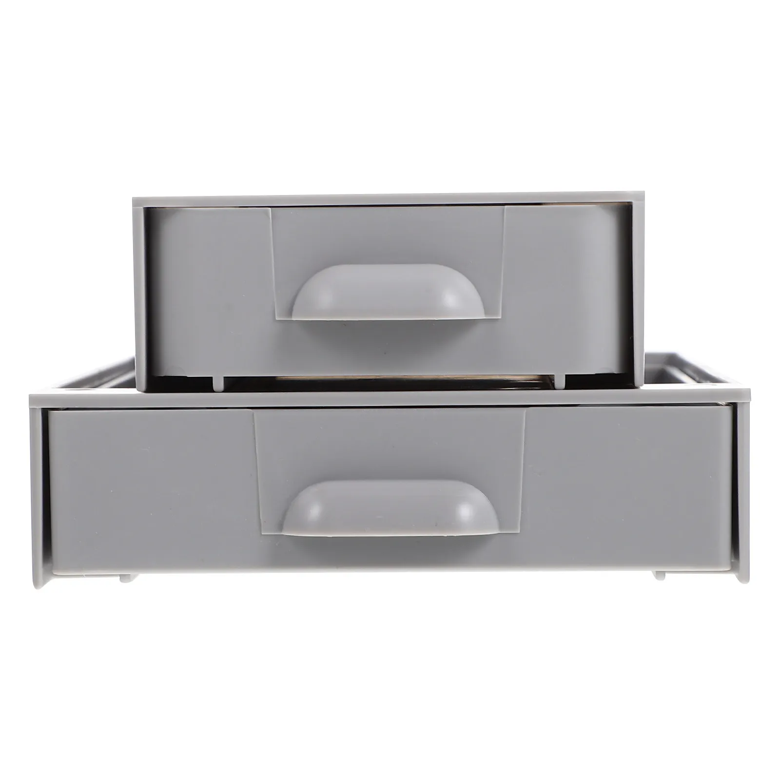 

Набор из 2 скрытых выдвижных ящиков для хранения под столом, органайзер для канцелярии, многофункциональный контейнер для офисных принадлежностей