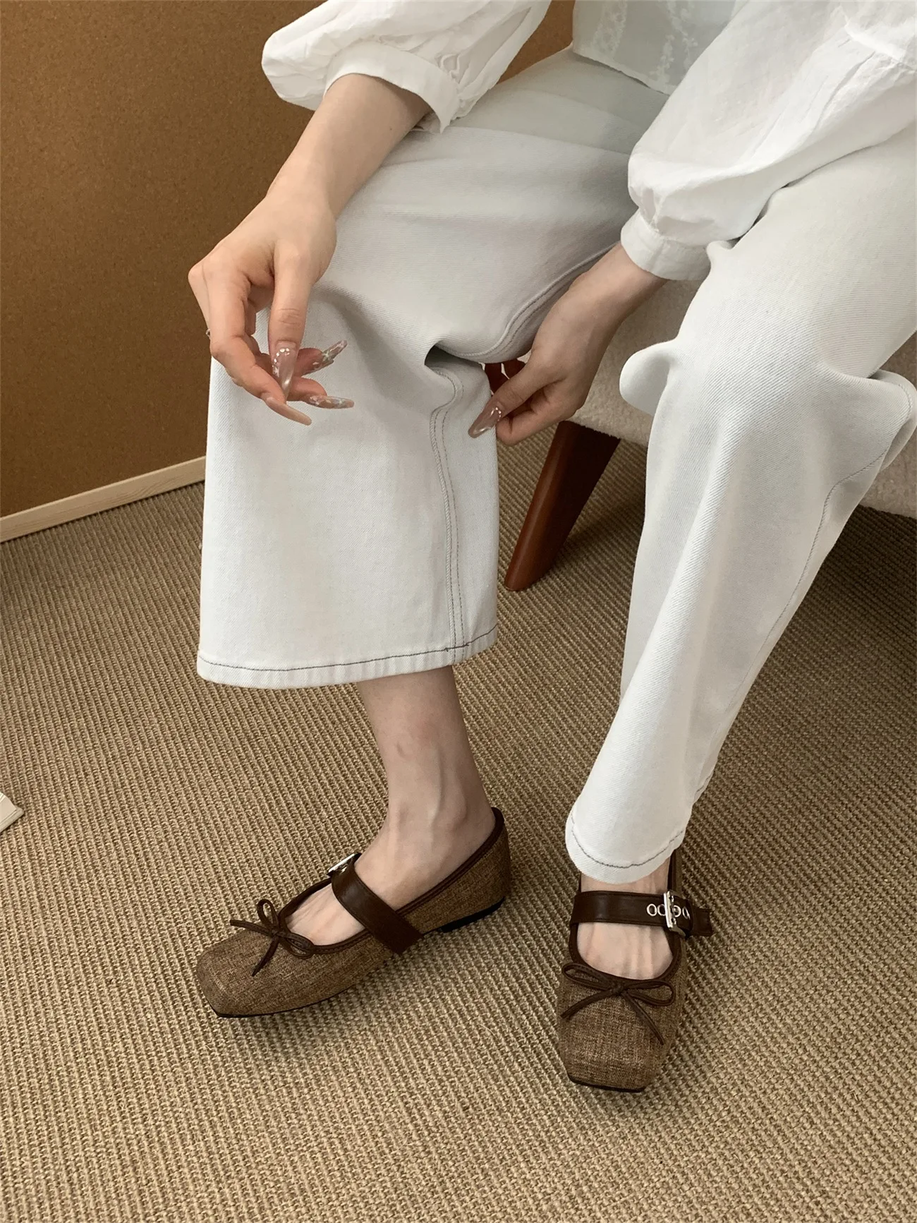 zapatos-planos-de-ballet-con-punta-cuadrada-zapatos-de-bailarina-con-hebilla-a-la-moda-zapatos-mary-jane-2025