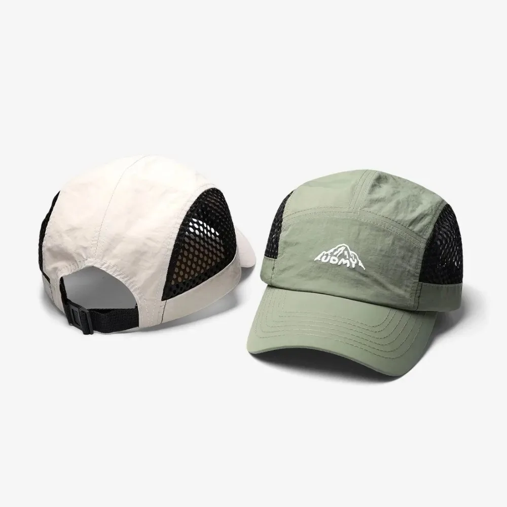 Sun Protection Baseball Cap - Quick Dry Breathable Mesh Men Peaked Hat, for Outdoor Running Sports, Lightweight Headwear
